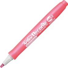 Artline : Decorite Chisel Type Kesik Uçlu Marker : 3,00 mm : Metalik Pembe