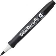 Artline : Decorite Brush Marker Esnek Uçlu Fırça Kalem : Black