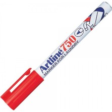 Artline : 750 Laundry Marker Çamaşır Markörü : 0,7 mm : Kırmızı