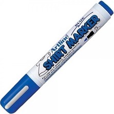 Artline : Shirt Marker Tişört & Kıyafet Markör Kalemi : 2,0 mm : Mavi