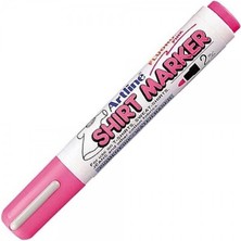 Artline : Shirt Marker Tişört & Kıyafet Markör Kalemi : 2,0 mm : Fosforlu Pembe