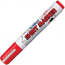 Artline : Shirt Marker Tişört & Kıyafet Markör Kalemi : 2,0 mm : Kırmızı