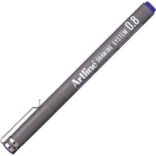 Artline : Drawing System Teknik Çizim Kalemi : 0,8 mm : Mavi
