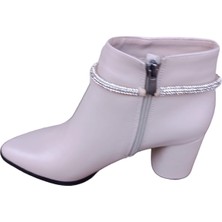 Adelfa Kadın Siyah Taşlı Bot