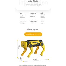 Youpin Güneş Elektrikli Makine Köpek Inek Çocuk Eğitim Montaj Teknolojisi Yapboz Oyuncak Biyonik Akıllı Robot Köpek Oyuncak (Yurt Dışından)