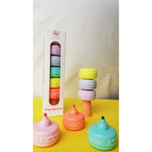 Elavra Macaron 6'lı Fosforlu Kalem