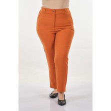 Sedna Minimalist Yüksek Bel Regular Fit Kadın Pantolon - Günlük & İş