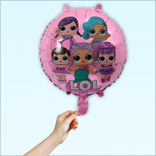 Lol Bebek 45CM Folyo Balon - Pembe