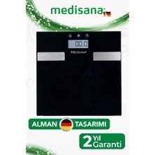 Medisana 40677 Alman Tasarım Geniş LCD Ekranlı Yağ Ölçer Fonksiyonlu Vücut Analizli Tartı Baskül