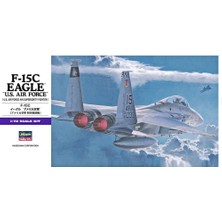 Hasegawa E13 00543 1/72 F-15C Eagle (U.s. Air Force) Savaş Uçağı Demonte Plastik Maketi