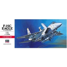 Hasegawa C6 00336 1/72 F-15C Eagle Savaş Uçağı Demonte Plastik Maketi