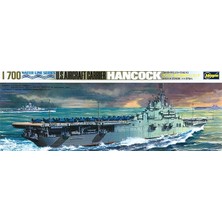 Hasegawa 708 49708 1/700 Abd Hancock Uçak Gemisi (Waterline Serisi) Demonte Plastik Maketi