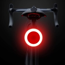 Chronus Bisiklet Aksesuarları Çoklu Aydınlatma Modları Bisiklet Işığı USB Şarj LED Bisiklet Işığı Dağlar İçin Flaş Kuyruk Lambaları Bisiklet Seatpost - Siyah (Yurt Dışından)