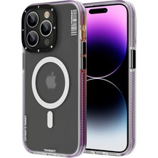 YoungKit Apple iPhone 14 Pro Kılıf Magsafe Şarj Özellikli Youngkit Jane Sand Serisi Kapak