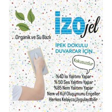 Izojel Organik Ipek Sıva - Izo-048 -Dekoratif Yalıtım Sıvası - Ses & Isı & Nem Yalıtımı