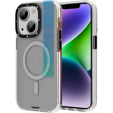 YoungKit Apple iPhone 14 Plus Kılıf Magsafe Şarj Özellikli Youngkit Pure Serisi Kapak