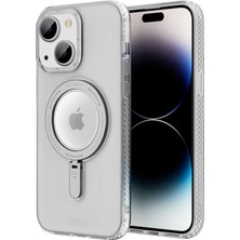YoungKit Apple iPhone 14 Kılıf Magsafe Şarj Özellikli Youngkit Rock Serisi Kapak