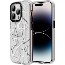 YoungKit Apple iPhone 14 Pro Kılıf Magsafe Şarj Özellikli Youngkit Water-Ink Serisi Kapak