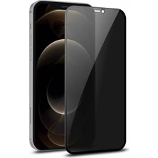 Vendas iPhone 12 Pro Max Uyumlu 2 Adet Privacy Gizlilik Hayalet Cam Ekran Koruyucu