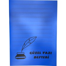 Fly Color A4 Dikişli Kılavuz Çizgili Güzel Yazı Defteri P.P Kapak
