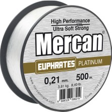 Mercan Euprates Platinum Beyaz 500M Makara Misina