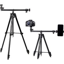 Jmary KP2207 Profesyonel Tripod 4 Farklı Yükseklik Ayarı 133 cm 360 Derece Dönebilen Başlık