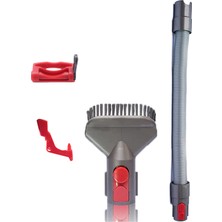 FilterHauz Dyson V10 V11 Uyumlu Temizlik Başlık Seti I Hortum + Fırça Uç + Tetik Seti