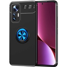 ZORE Xiaomi Mi 12 Lite Kılıf Zore Ravel Yüzüklü Silikon Kılıf