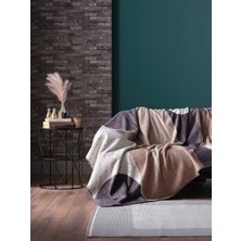 Doqu Home Scala Çift Kişilik Battaniye - Bej