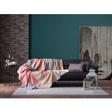 Doqu Home Scala Çift Kişilik Battaniye - Pudra