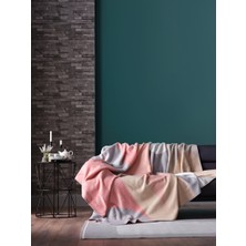 Doqu Home Scala Çift Kişilik Battaniye - Pudra