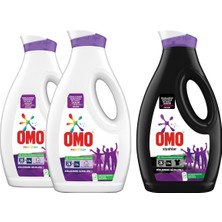 Omo Sıvı Deterjan Color 2 x 1690 + Omo Black 1690 ml