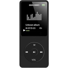 Zoli Mp3-Mp4 Player Bluetooth LCD Ekran Fm Radyo Müzik Çalar 8gb Dahili Hafıza
