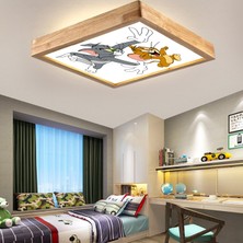 Wood Design World Ahşap Çerçeve Çocuk Odası LED Aydınlatma