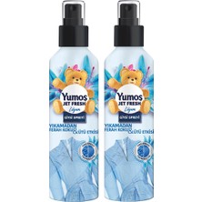 Yumoş Jet Fresh Giysi Spreyi Lilyum 2 x 200 ml