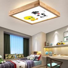 Wood Design World Ahşap Çerçeve Çocuk Odası LED Aydınlatma
