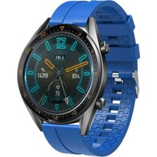 Basias Huawei Gt Runner / Gt 2e / Huawei Watch 3 / Watch 3 Pro Classic-Elite (46MM) Silikon Kordon Kayış