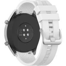Basias Huawei Gt Runner / Gt 2e / Huawei Watch 3 / Watch 3 Pro Classic-Elite (46MM) Silikon Kordon Kayış