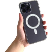 Clear Case iPhone 14/14Plus/14Pro/14Pro Max  Şeffaf Magsafe Kılıf