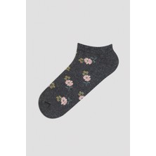 Penti Big Flowers 5li Patik Çorap