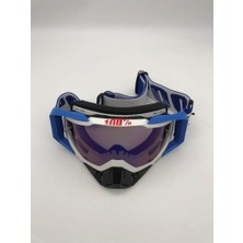 Goggle %100 Racecraft Replika Mavi Beyaz Goggle