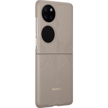 Huaweı P50 Pocket Pu Kılıf - Premium Gri