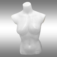 Doğu Sarı İş Plastik Bayan Büst Mankeni