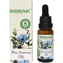 Bebak %100 Saf ve Doğal Soğuk Sıkım Mavi Anemon Yağı 20 ml