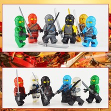 Bvoe 12 Parça Ninjago Mini Figür Seti Kai Jay Sensei Wu Master (Yurt Dışından)