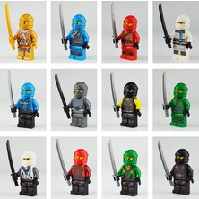 Bvoe 12 Parça Ninjago Mini Figür Seti Kai Jay Sensei Wu Master (Yurt Dışından)