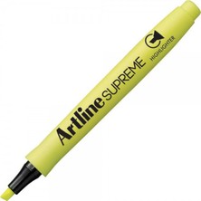 Artline : Supreme Fosforlu Kalem : 4,0 mm : Sarı