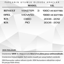 DNC Auto Part Renault Master, Opel Movano, Kia Ceed, Rio Için Cam Kriko Motoru