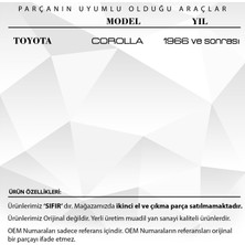 DNC Auto Part Toyota Corolla Için Cam Kriko Motoru-Sağ