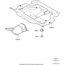 Hmpx Mondeo Motor Alt Muhafaza Plastik Tip 2007-2015